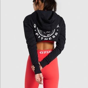 Gymshark Legacy Fitness Super Cropped Hoodie
